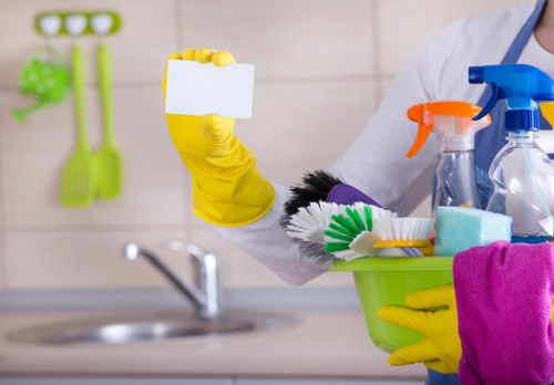 Professional upholstery cleaning in a Hatch End living room