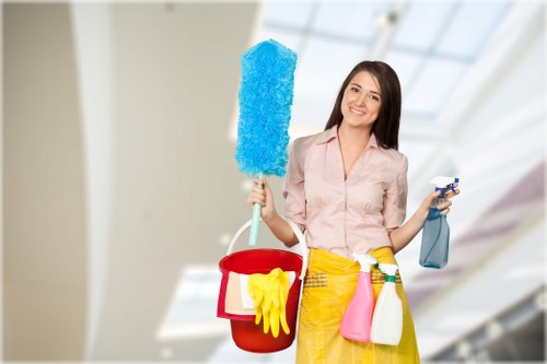 Local Hatch End carpet cleaners accessibility statement on a digital device